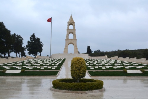 The open air posque and memorial to the Turkish 57th Regiment.  The story of this regiment, and why they no longer have a 57th regiment, is a sobering story well worth a read.  